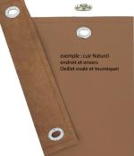 Rideau en cuir/ leather curtain